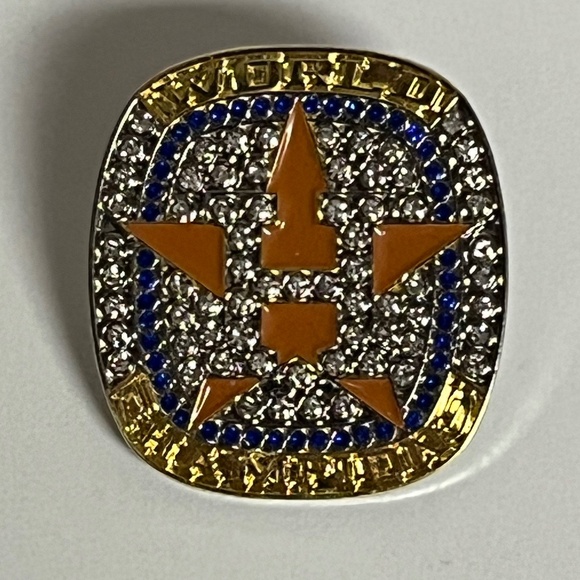 Houston Astros World Champions Bling Hat Pin Pins Hats Bag Fitted New Era - Picture 1 of 7
